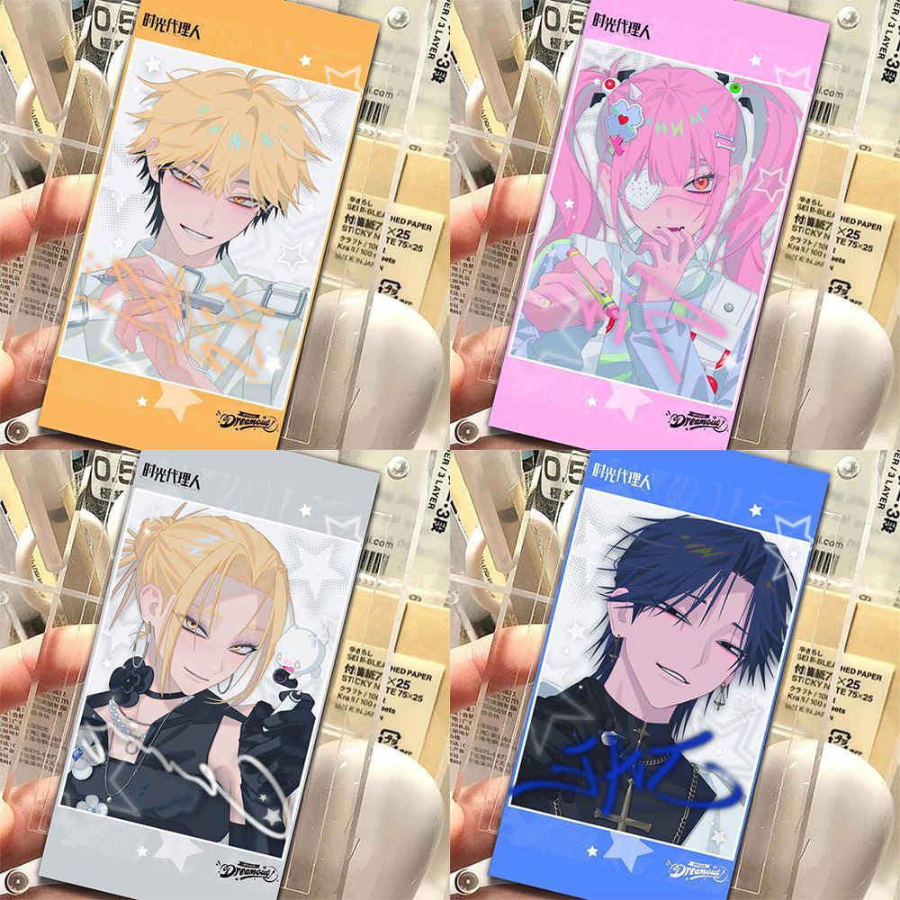 Photography Prompt - 12枚セット アニメリンククリックカメラ シグネチャーカード ベイン・チャオ・リンチェン・シャオシー・ルー・グアン LOMOカード 写真コレクション