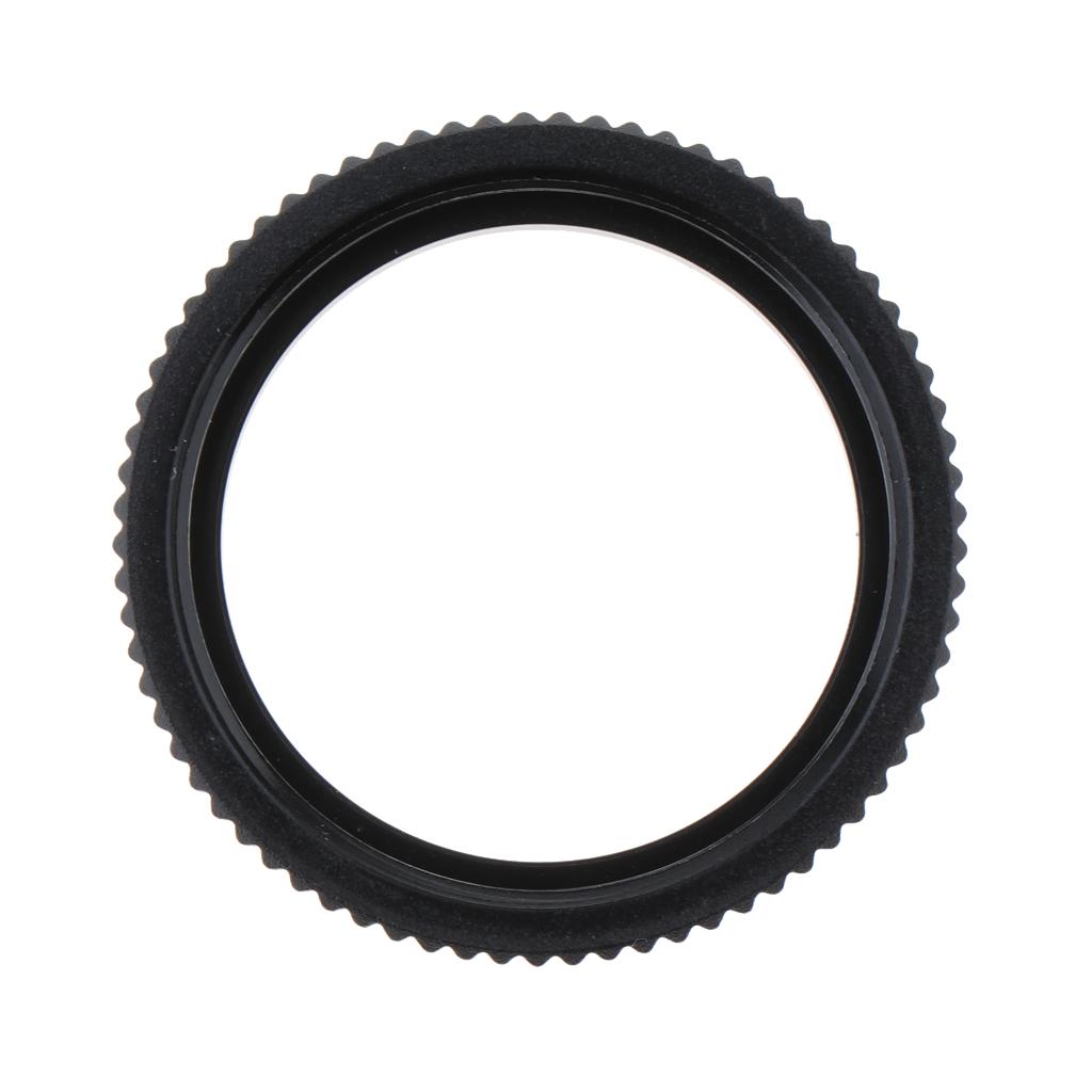 Lens Adapter Ring - CCTVレンズ用、ブラックメタル製マクロCマウントレンズアダプターリング、マクロ撮影用エクステンションチューブ