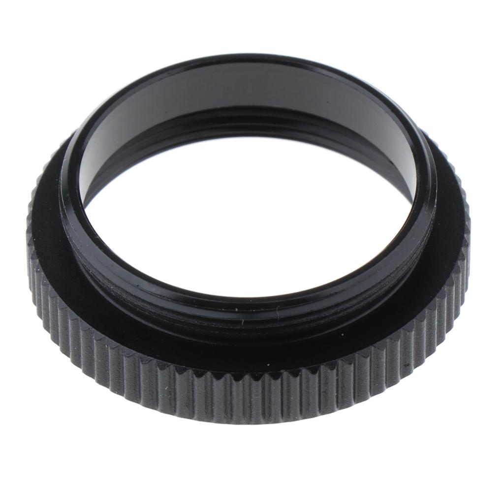 CCTVレンズ用、ブラックメタル製マクロCマウントレンズアダ - Lens Adapter Ring のレビューと価格