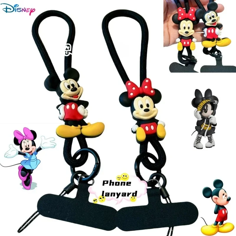 1個入り ディズニー ミッキー＆ミニーのペア携帯ストラップ、 - Camera Wrist Strap のレビューと価格