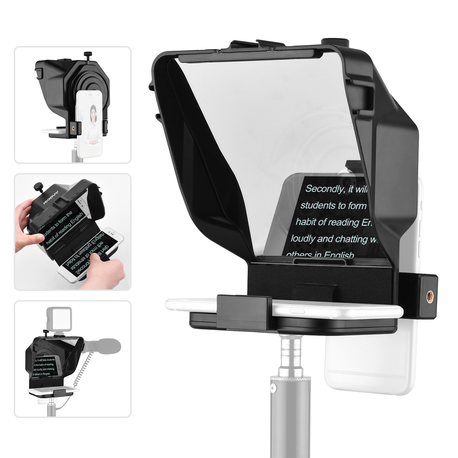 Andoer-ポータブルスマートフォンテレプロンプター、電話 - Photography Prompt のレビューと価格