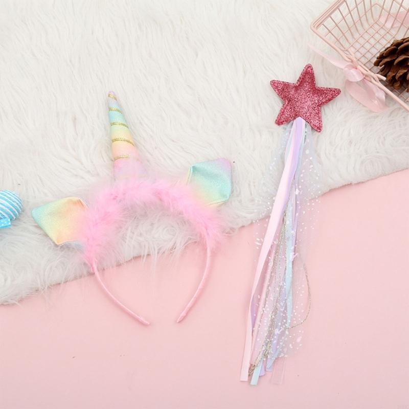 39BC 女の子ユニコーンヘッドバンド羽翼コスプレパーティー - Photography Cheat Sheet のレビューと価格
