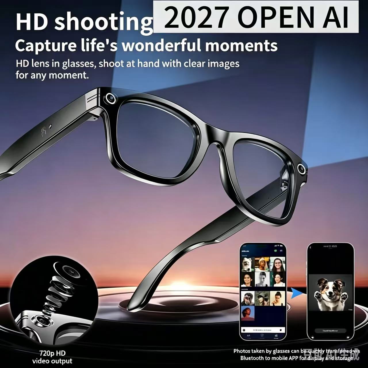 2027年 トップ1：導波管AI搭載スマートグラス。13MP - Photography Japanese のレビューと価格