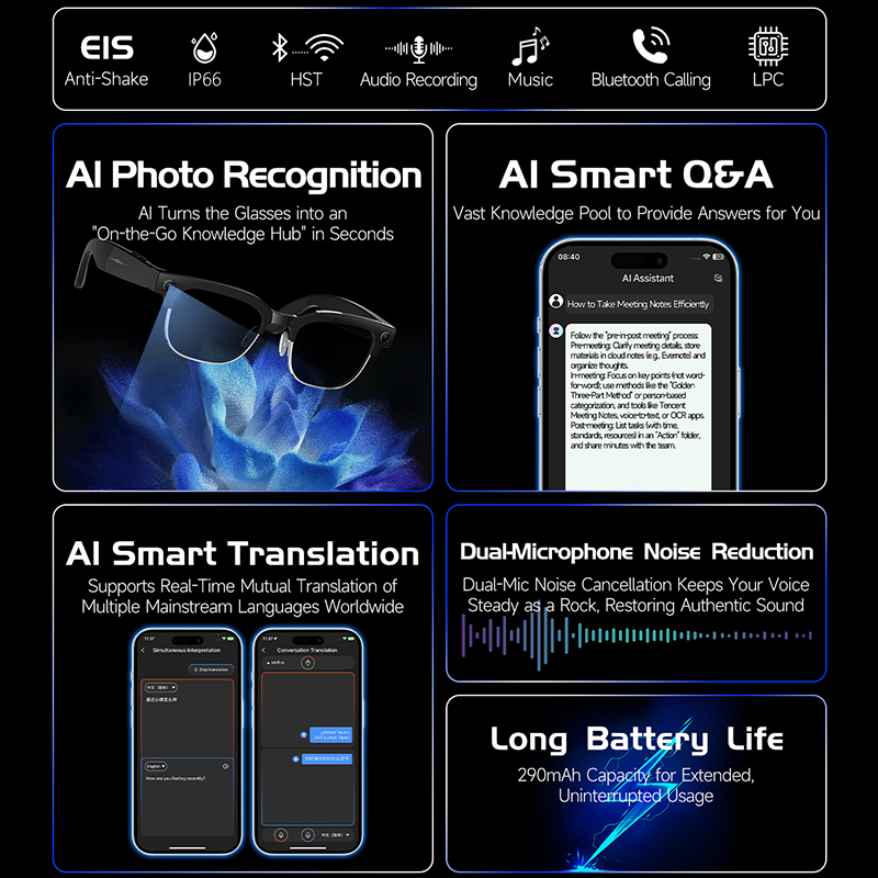 W630 HeyCyan AI音声起動機能搭載 AI翻訳機能 - Photography Japanese のレビューと価格