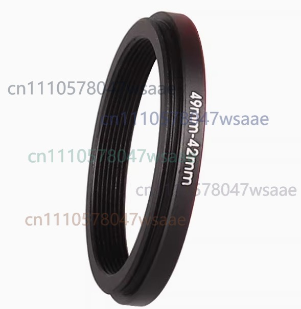 M49 49x0.75mm メスネジから M42 42x0. - Lens Adapter Ring のレビューと価格