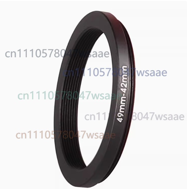 M49 49x0.75mm メスネジから M42 42x0. - Lens Adapter Ring のレビューと価格