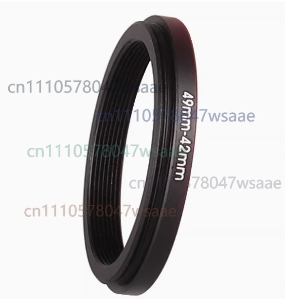 M49 49x0.75mm メスネジから M42 42x0. - Lens Adapter Ring のレビューと価格