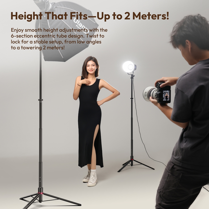 Ulanziヘビーデューティーライトスタンド、折りたたみ式三 - Photography Basics のレビューと価格