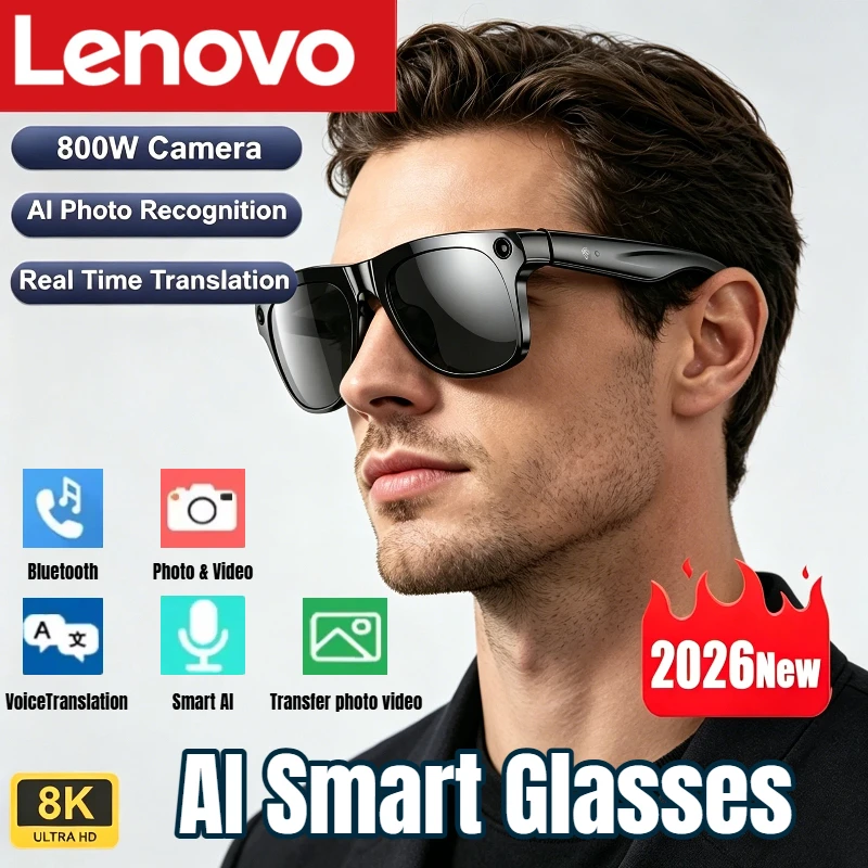 レノボAIスマートグラス 8K HD調光多機能Bluetoo - Photography Japanese のレビューと価格