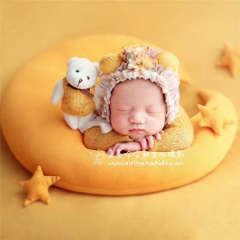 新生児の写真撮影の小道具新生児少年少女ロンパース帽子ベビーロ - Photography Cheat Sheet のレビューと価格
