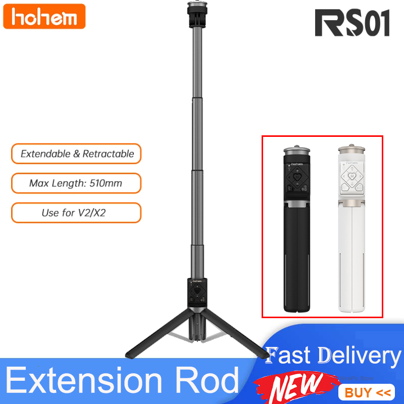 Hohem-リモコン付き3-in-1電話,自撮り棒,拡張可能 - Photography Basics のレビューと価格