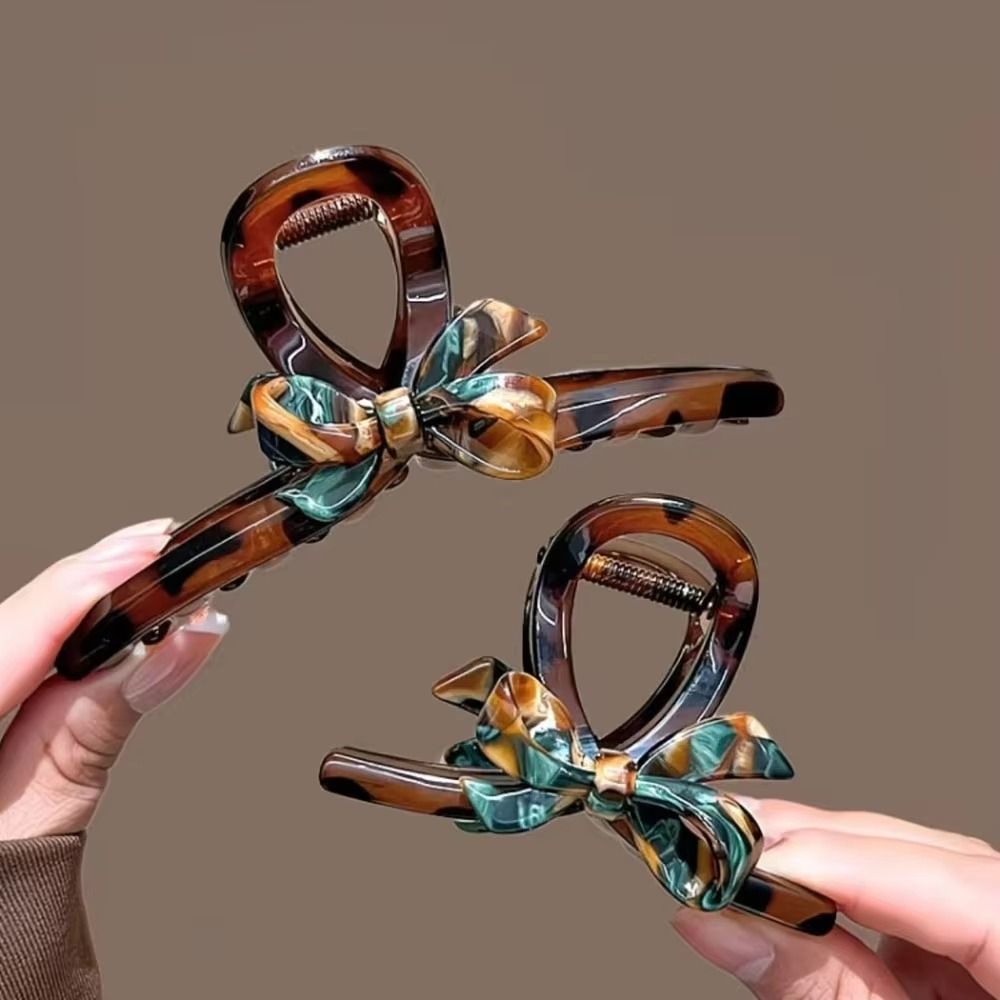 ファッションアクリルヘアクリップ アンバーヘアアクセサリー  - Photography Geometry のレビューと価格